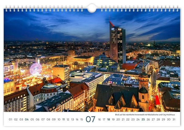 Produktbild: Kalender Leipzig 2027