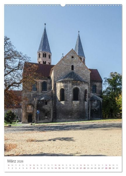 Produktbild: Fachwerk in Halberstadt (Wandkalender 2026 DIN A2 hoch), CALVENDO Monatskalender