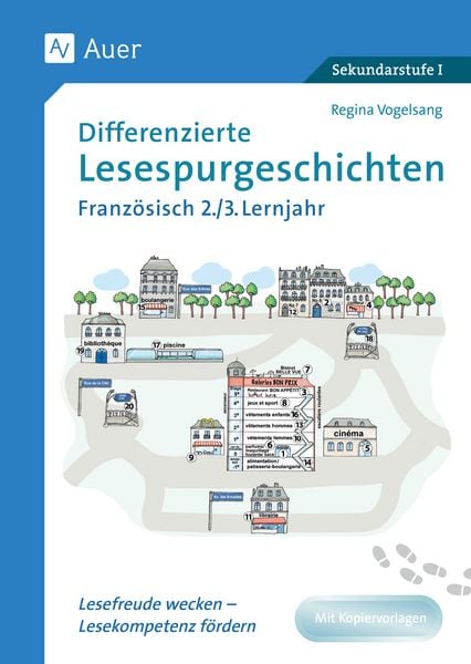 Produktbild: Differenzierte Lesespurgeschichten Franz&ouml;sisch 2-3