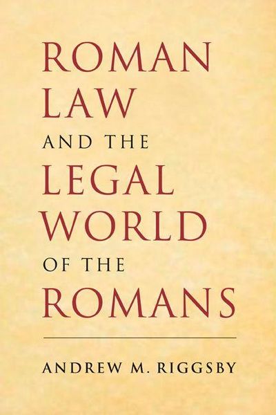 Produktbild: Roman Law and the Legal World of the Romans