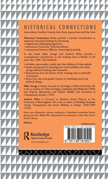 Produktbild: The Remaking of the British Working Class, 1840-1940
