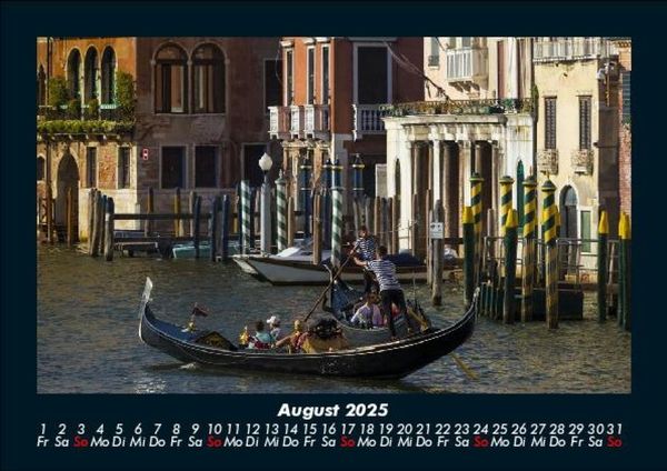 Produktbild: Venedig 2025 Fotokalender DIN A5