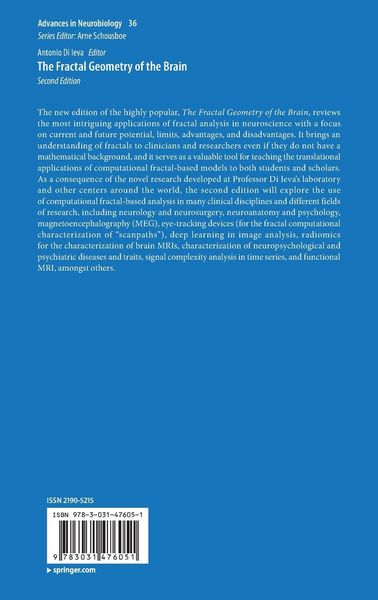 Produktbild: The Fractal Geometry of the Brain