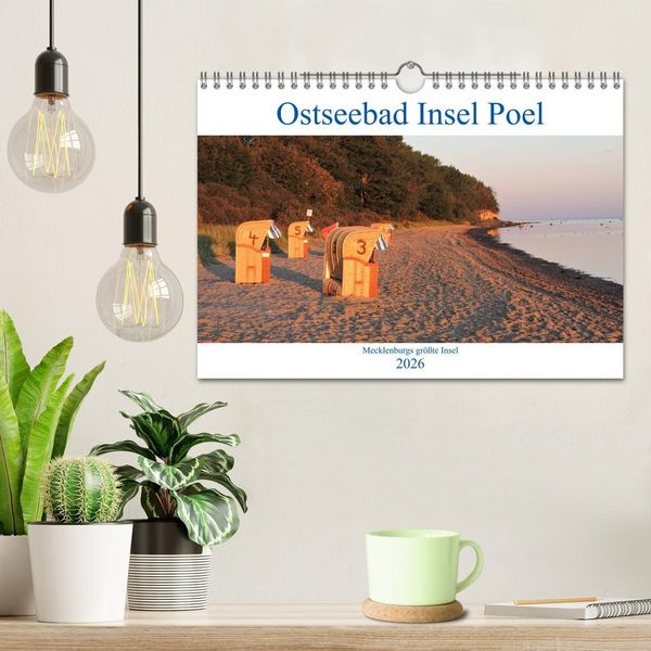 Produktbild: Ostseebad Insel Poel (Wandkalender 2026 DIN A4 quer), CALVENDO Monatskalender