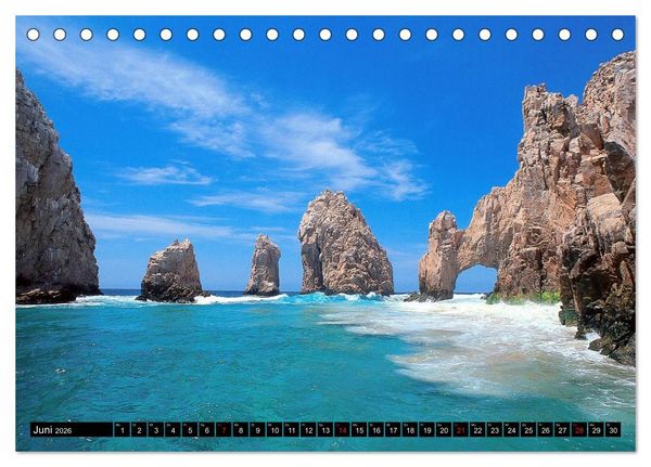 Produktbild: Brasilien. Sonne, Natur und Samba (Tischkalender 2026 DIN A5 quer), CALVENDO Monatskalender