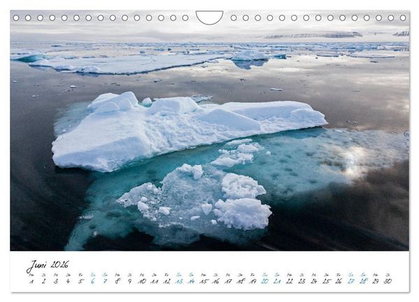 Produktbild: 78&deg; Nord - Arktische Momente in Svalbard (Wandkalender 2026 DIN A4 quer), CALVENDO Monatskalender