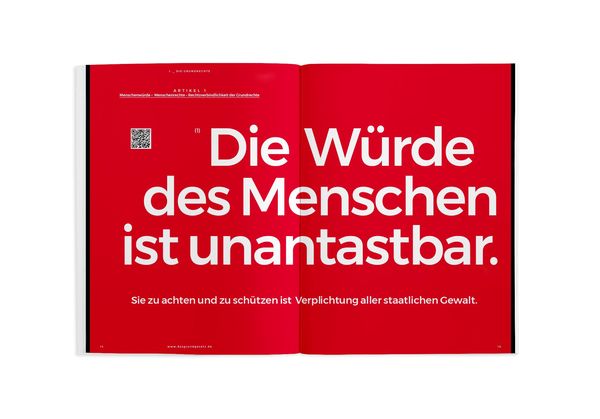 Produktbild: Das Grundgesetz als Magazin - Ausgabe 2020