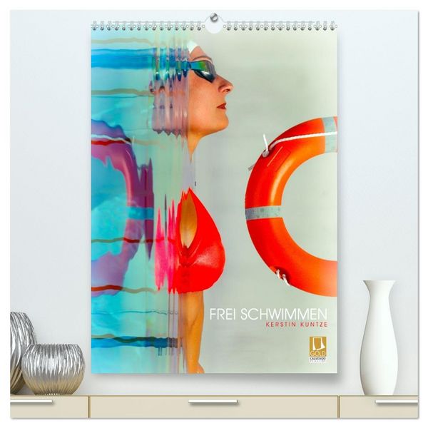 Produktbild: FREI SCHWIMMEN (hochwertiger Premium Wandkalender 2027 DIN A2 hoch), Kunstdruck in Hochglanz
