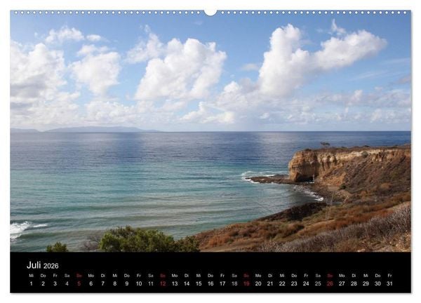 Produktbild: Kalifornien 2026 (hochwertiger Premium Wandkalender 2026 DIN A2 quer), Kunstdruck in Hochglanz
