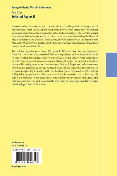 Produktbild: Selected Papers II