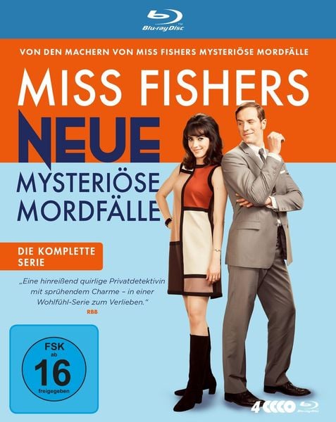 Produktbild: Miss Fishers neue mysteri&ouml;se Mordf&auml;lle - Die komplette Serie [4 BRs]