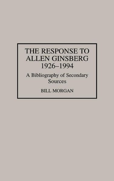 Produktbild: The Response to Allen Ginsberg, 1926-1994
