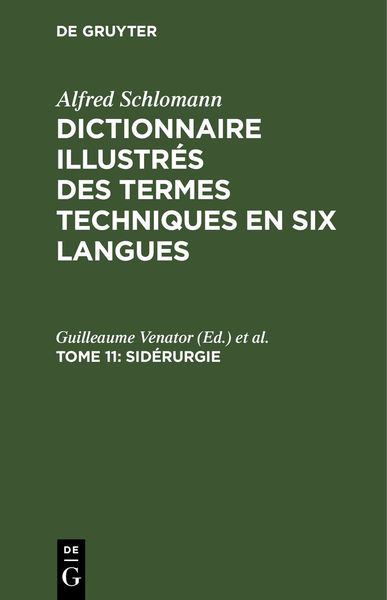 Produktbild: Sid&eacute;rurgie