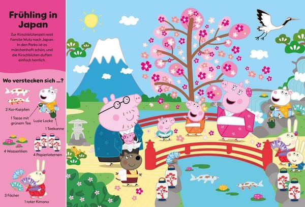 Produktbild: Peppa Pig: Wo ist Peppa? Mein Urlaubs-Wimmelbuch