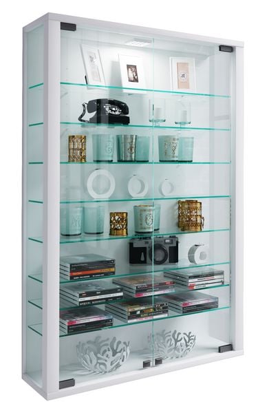 Produktbild: Wandvitrine H&auml;ngevitrine Glasvitrine Vitrosa Mini