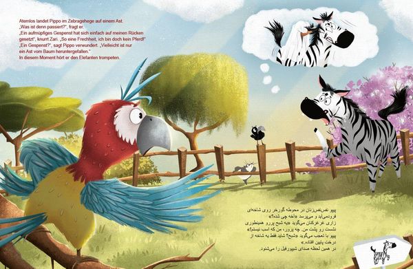 Produktbild: Spuk im Zoo (Deutsch-Persisch/Farsi)