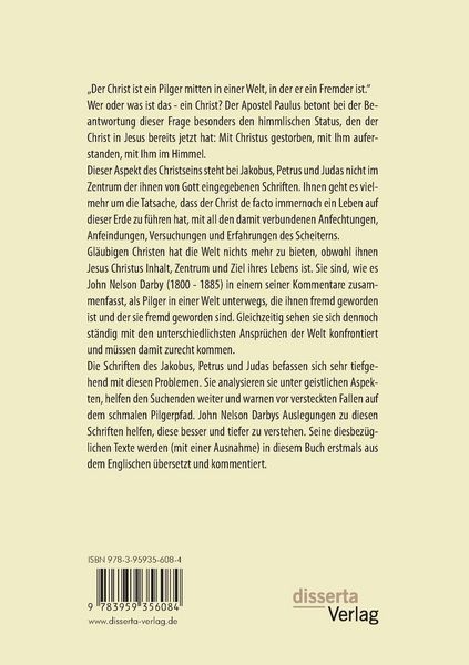 Produktbild: Pilger in einer fremden Welt. John Nelson Darbys Kommentare zu Jakobus, Petrus und Judas
