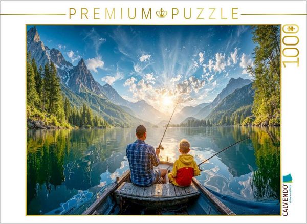 Produktbild: CALVENDO Puzzle Traute Zweisamkeit | 1000 Teile Lege-Gr&ouml;&szlig;e 64x48cm Foto-Puzzle f&uuml;r gl&uuml;ckliche Stunden