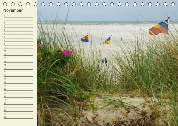 Produktbild: Amrum Geburtstagsmerker (Tischkalender immerw&auml;hrend DIN A5 quer)