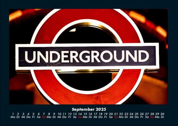 Produktbild: London 2025 Fotokalender DIN A4