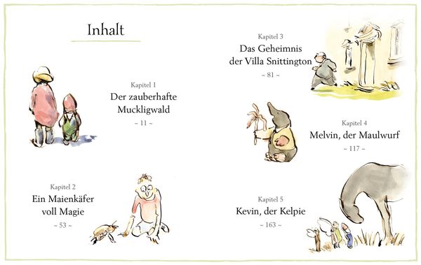Produktbild: Geschichten aus dem Muckligwald &ndash; Geschenkbuch mit Zeichnungen von Bestseller-Illustrator Charlie Mackesy