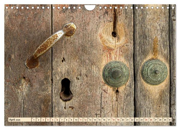 Produktbild: Andalusische T&uuml;ren (Wandkalender 2026 DIN A4 quer), CALVENDO Monatskalender