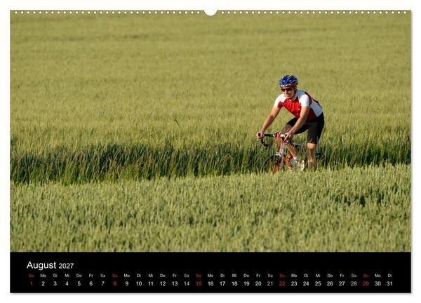 Produktbild: BIKE and FUN (Wandkalender 2027 DIN A2 quer), CALVENDO Monatskalender