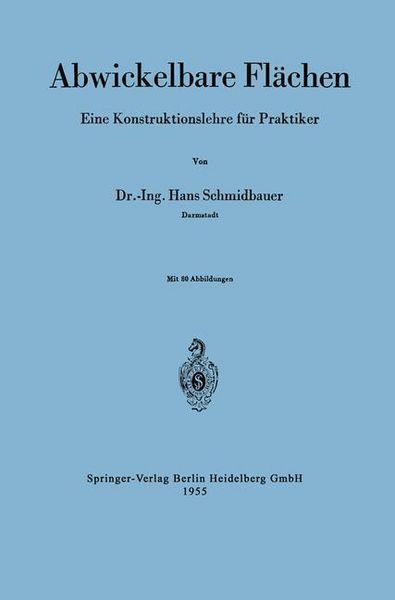 Produktbild: Abwickelbare Fl&auml;chen