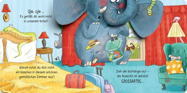 Produktbild: Mein verr&uuml;cktes Pop-up-Klappenbuch: Achtung, Flusspferd im Klo!