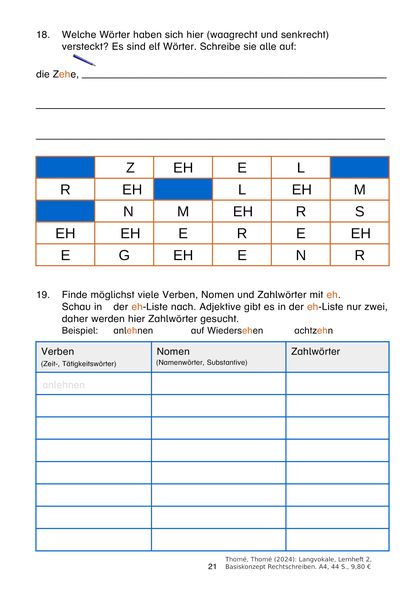 Produktbild: Langvokale