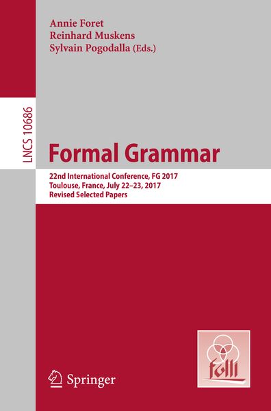 Produktbild: Formal Grammar