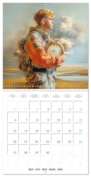 Produktbild: Surreal worlds - Moments of flowing time (Wall Calendar 2026 12 &times; 12 Inch) CALVENDO 12 Month Wall Calendar