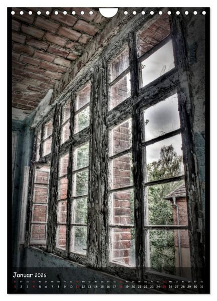 Produktbild: Lost Places II, Vergessene Orte (Wandkalender 2026 DIN A4 hoch), CALVENDO Monatskalender