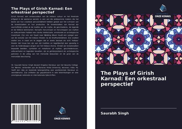 Produktbild: The Plays of Girish Karnad: Een orkestraal perspectief