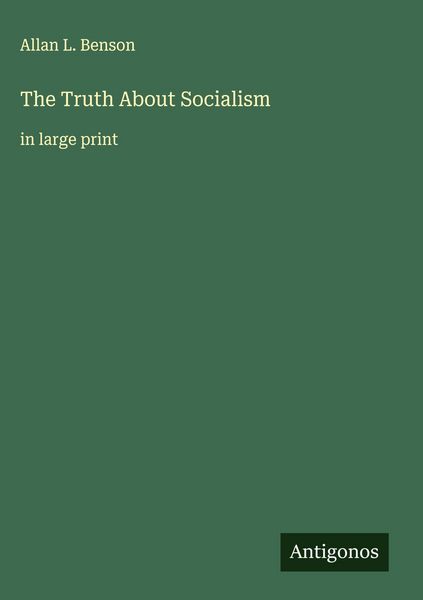 Produktbild: The Truth About Socialism
