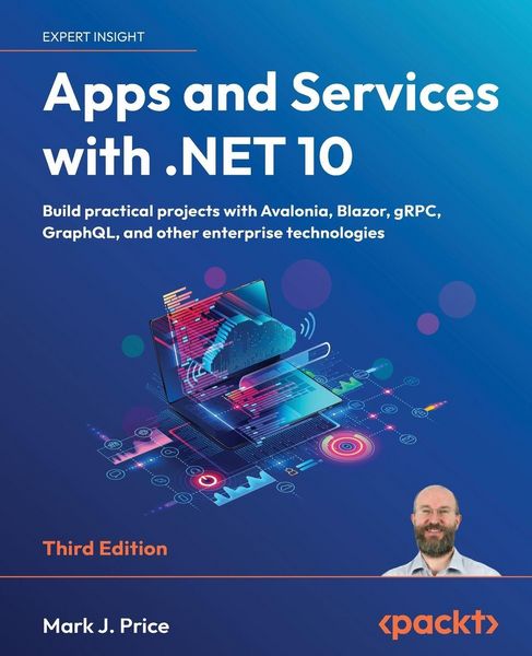 Produktbild: Apps and Services with .NET 10 - Third Edition
