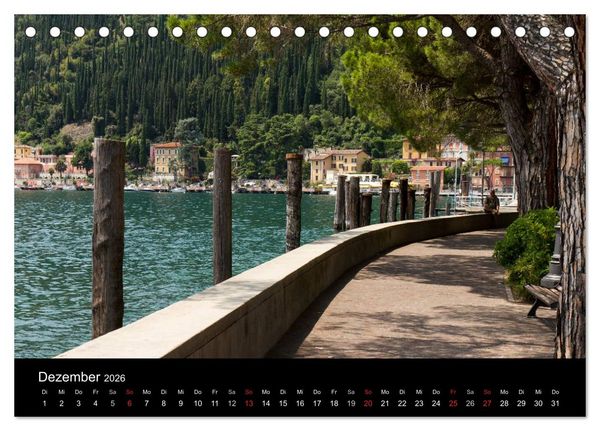 Produktbild: Gardasee / CH-Version (Tischkalender 2026 DIN A5 quer), CALVENDO Monatskalender