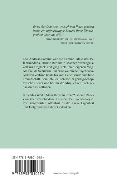 Produktbild: Mein Dank an Freud