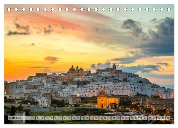 Produktbild: Italien von der Toskana nach Sizilien (Tischkalender 2026 DIN A5 quer), CALVENDO Monatskalender
