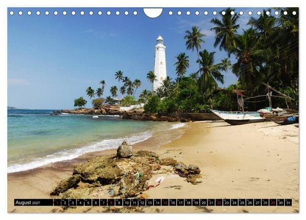 Produktbild: Sri Lanka (Wandkalender 2027 DIN A4 quer), CALVENDO Monatskalender