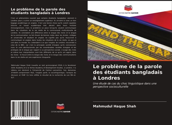 Produktbild: Le probl&egrave;me de la parole des &eacute;tudiants bangladais &agrave; Londres
