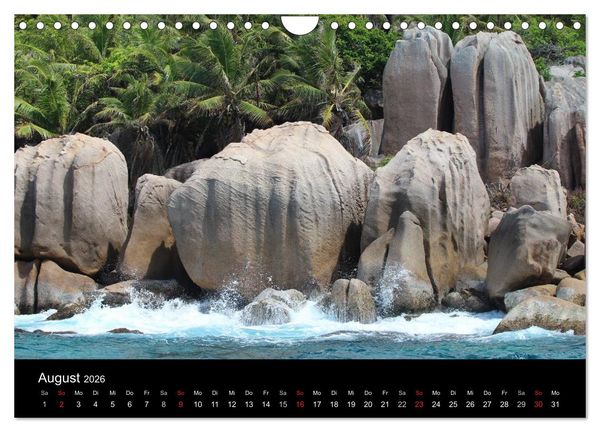 Produktbild: Seychellen (Wandkalender 2026 DIN A4 quer), CALVENDO Monatskalender