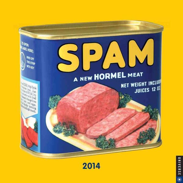 Produktbild: Spam Wall Calendar