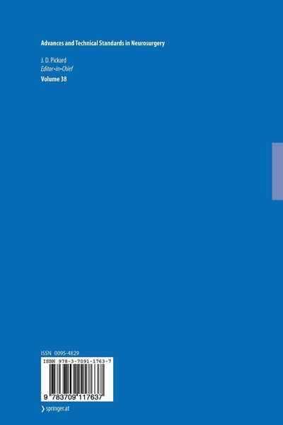 Produktbild: Advances and Technical Standards in Neurosurgery