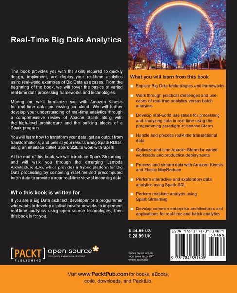 Produktbild: Real-Time Big Data Analytics