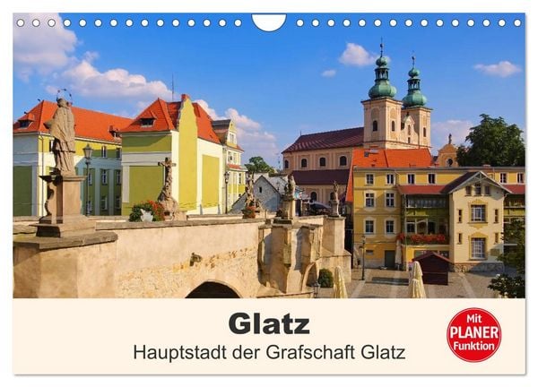 Produktbild: Glatz - Hauptstadt der Grafschaft Glatz (Wandkalender 2026 DIN A4 quer), CALVENDO Monatskalender