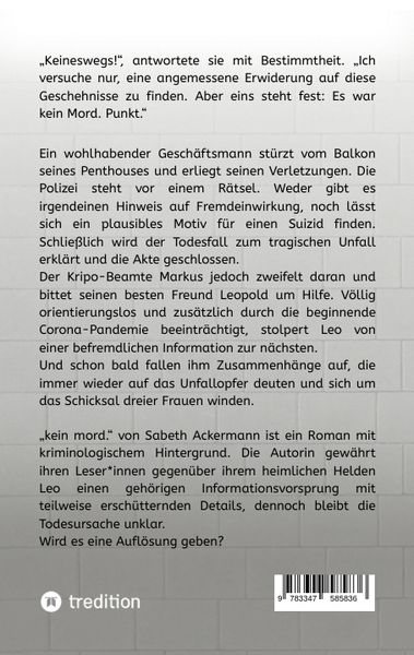 Produktbild: Kein mord.