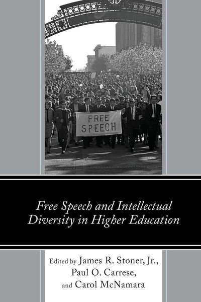 Produktbild: Free Speech and Intellectual Diversity in Higher Education
