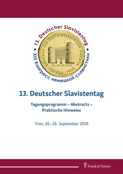 Produktbild: 13. Deutscher Slavistentag