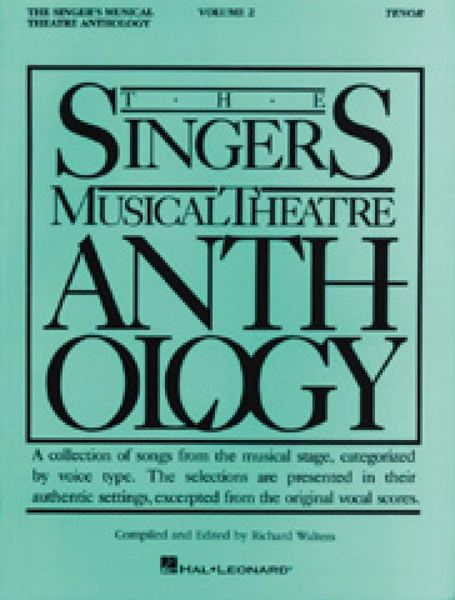 Produktbild: The Singer's Musical Theatre Anthology - Volume 2 Tenor Book